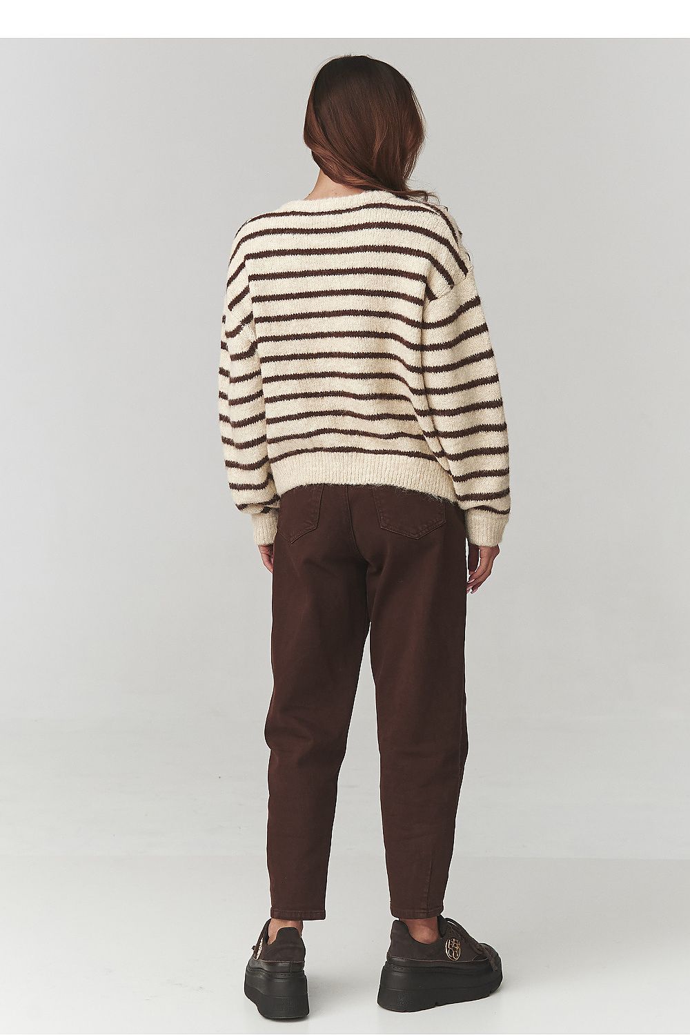 Gestreepte Cardigan