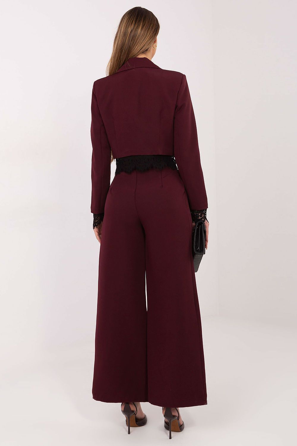Korte blazer - rood