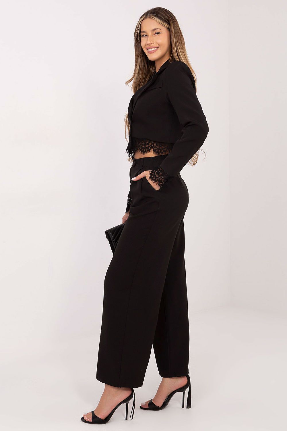 Pantalon - zwart